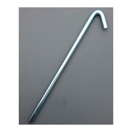 Cutshaw Industries 18" Zinc Plated Hook Stake, Unpainted 62518BZC